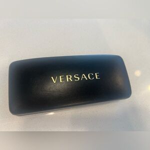 Versace Authentic Black and Gold Sunglasses Case